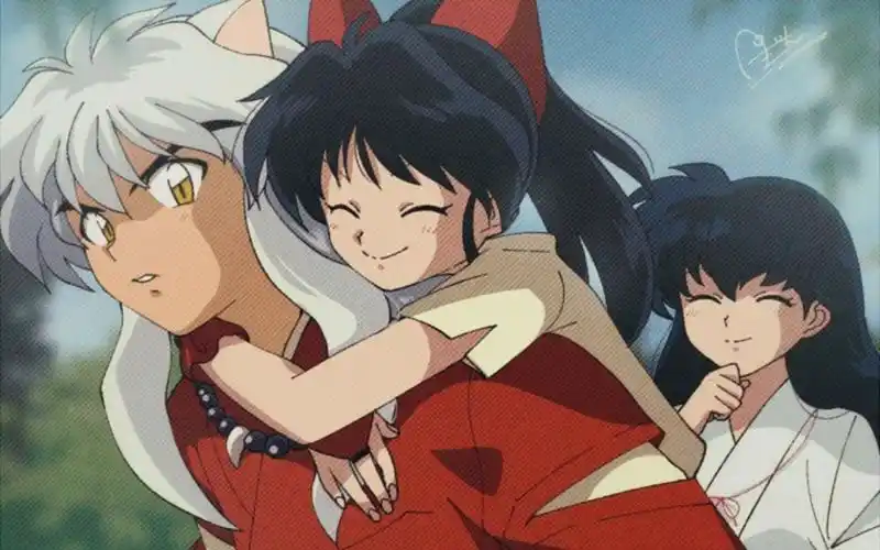 犬夜叉38集的守候换来诸叶与犬夜叉夫妇相见小叶子终于可以哭了