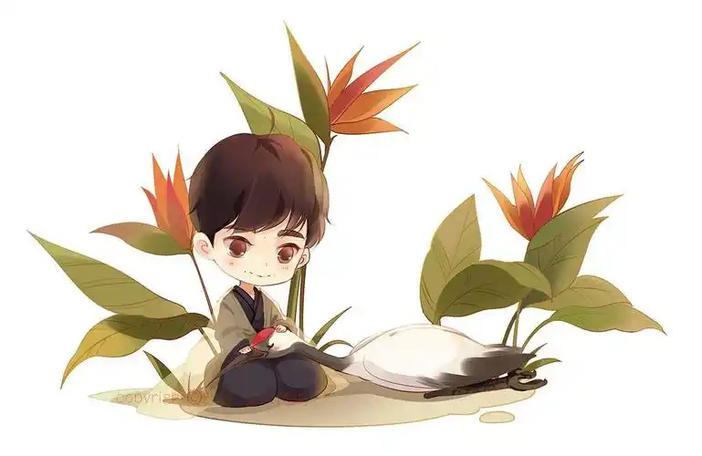 (文/穿着帆布鞋扭着猫步)而q版古装更是萌到吐血,易烊千玺真是任何