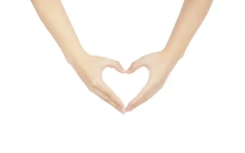 手指 比心爱心手势卡通姿势png素材比心手势元素白底手势笔芯比心心形