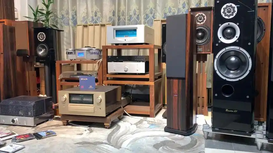 汕头六辉音响【7/7】accuphase金嗓子e800功放 美之声encore50