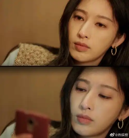 张俪发现自己的眼泪会拐弯##张俪的眼泪会拐弯