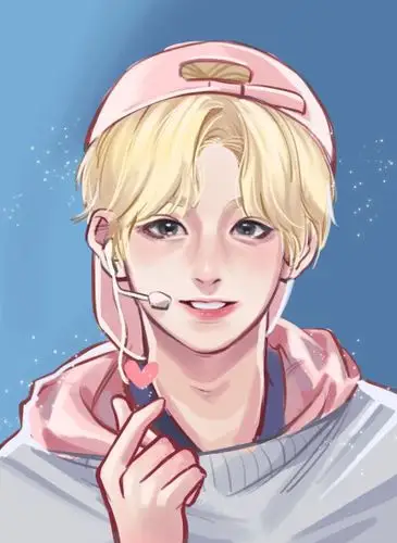 黄明昊手绘(图源vb:ringo_妍子)