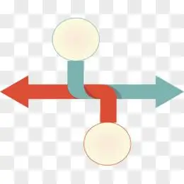 绿色上下对比箭头