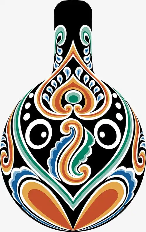 创意卡通矢量脸谱图