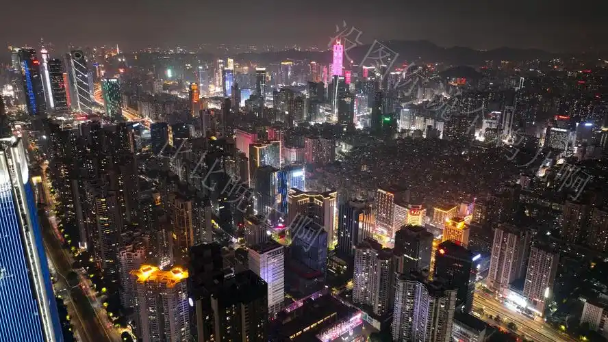 广州市区夜景图片高清