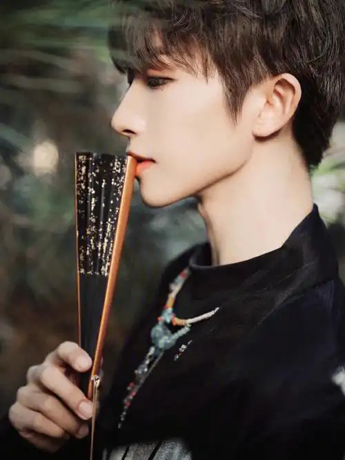 刘宇帅气的国风男孩