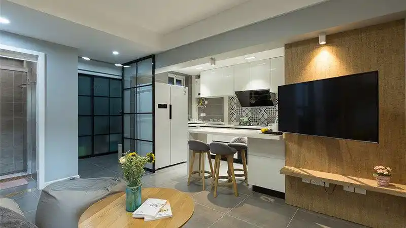 70平两居改成小三室舒适又宽敞