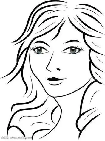 大人简笔画简单又漂亮