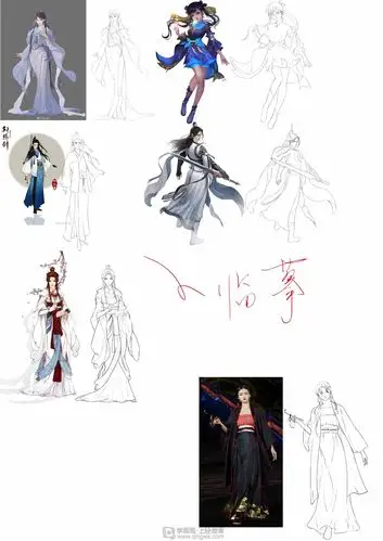 《古风插画之人物个性表达—姿态篇》by miya