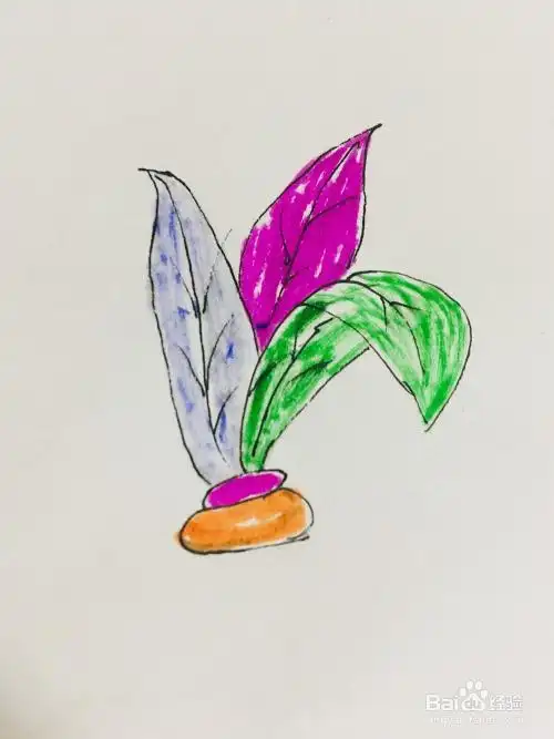 毽子简笔画幼儿