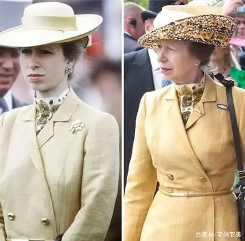 看70岁的英国皇室安妮公主如何简单又精致地穿"皇家职业装"