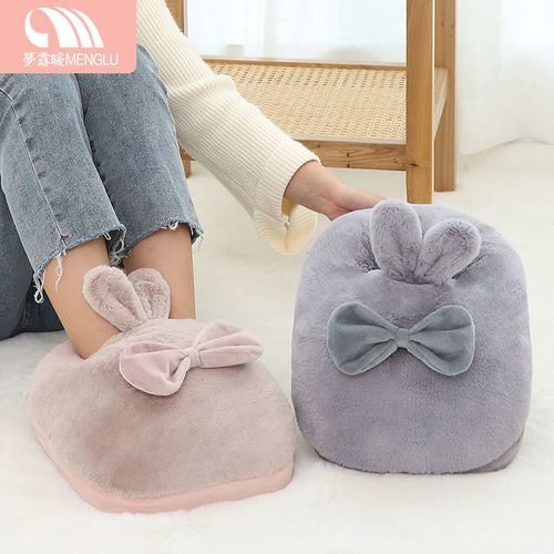 暖脚宝插电充电办公捂脚女床上睡觉取暖加热暖脚鞋垫冬天暖脚神器