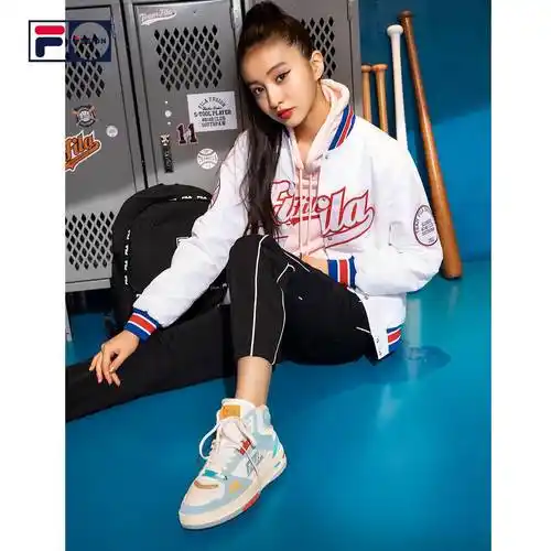 【kōki,明星同款】fila  fusion斐乐情侣篮球鞋teratach运动鞋    5