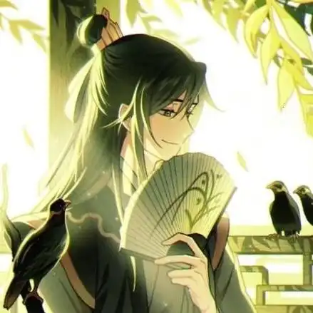 头像古风扇子男第五弹