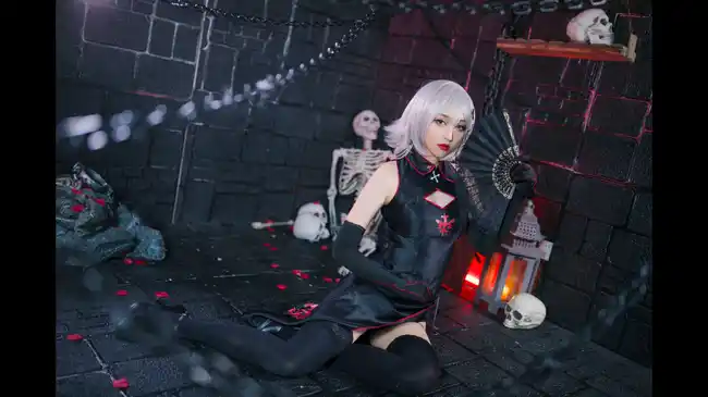 78cos正片黑白贞德旗袍ver78