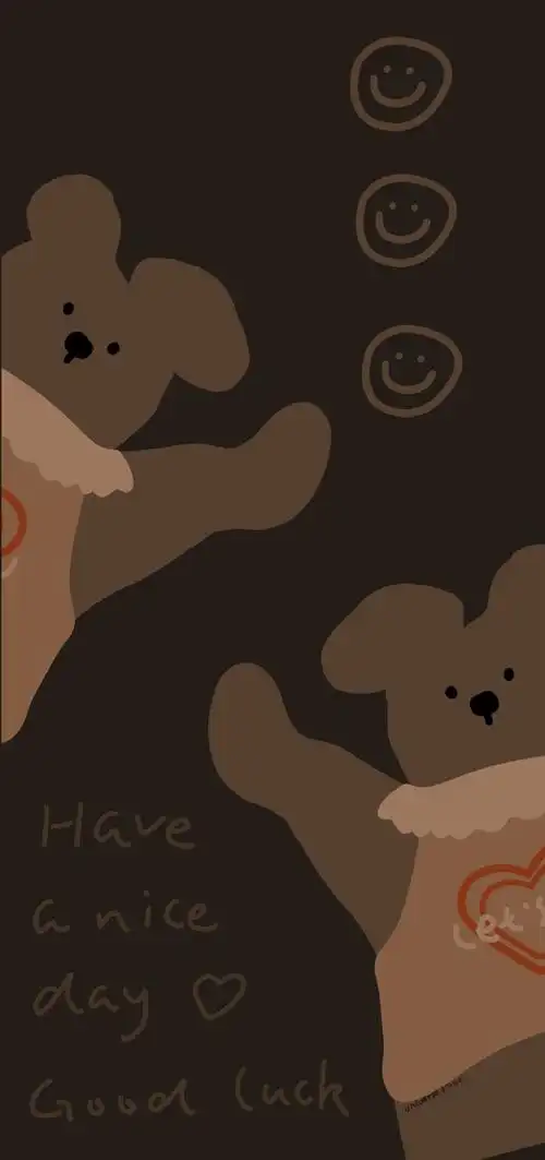 小熊壁纸图源:universe漫游指南