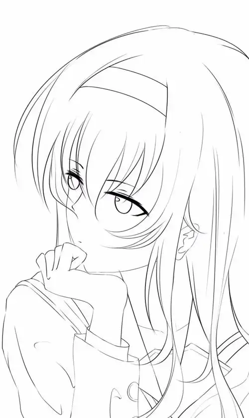 新手篇:动漫女性人物该怎么画!