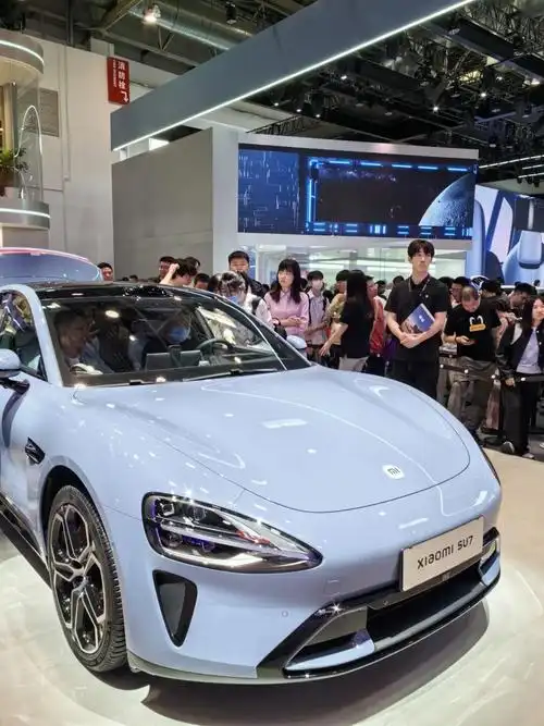 北京国际车展之四 小米su7你最喜欢哪种颜色