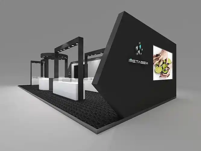 香港国际珠宝展展位设计效果图