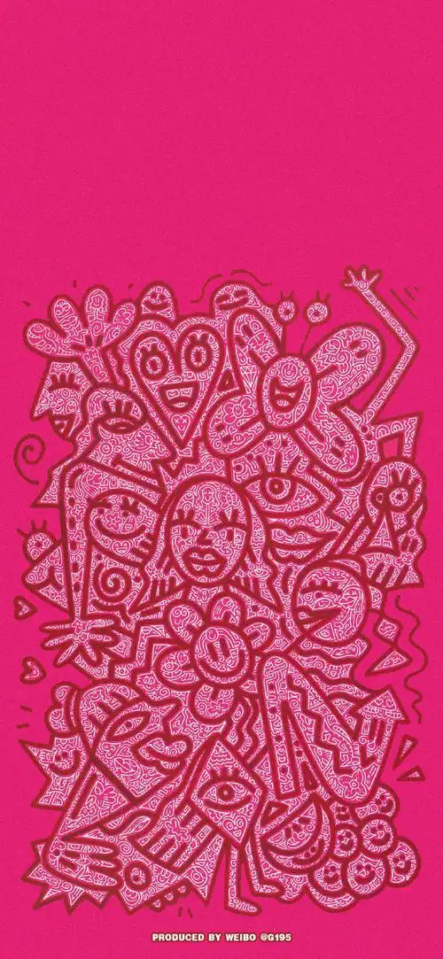 mr doodle 涂鸦壁纸#新年壁纸接龙