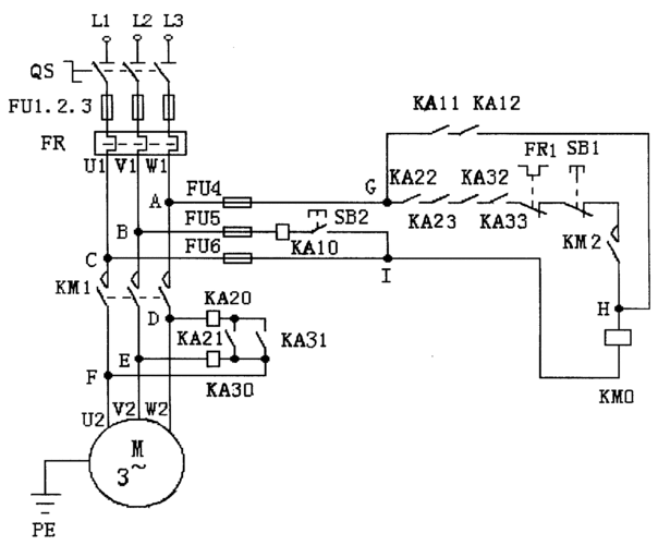 动机缺相保护器电路_接线图分享