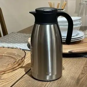 嘉特304不锈钢内胆保温壶热水瓶咖啡壶居家办公会议1.9l