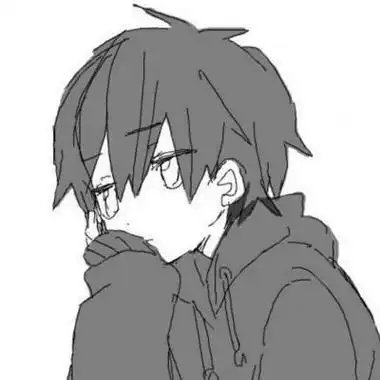 帅气二次元动漫男生头像黑白 动漫头像图片大全 -【爱个性】