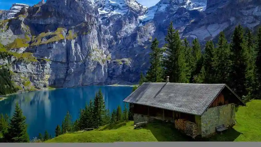 小屋超清山水风景专用壁纸