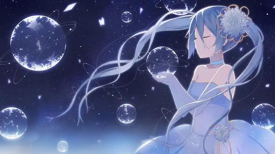 唯美的初音未来壁纸