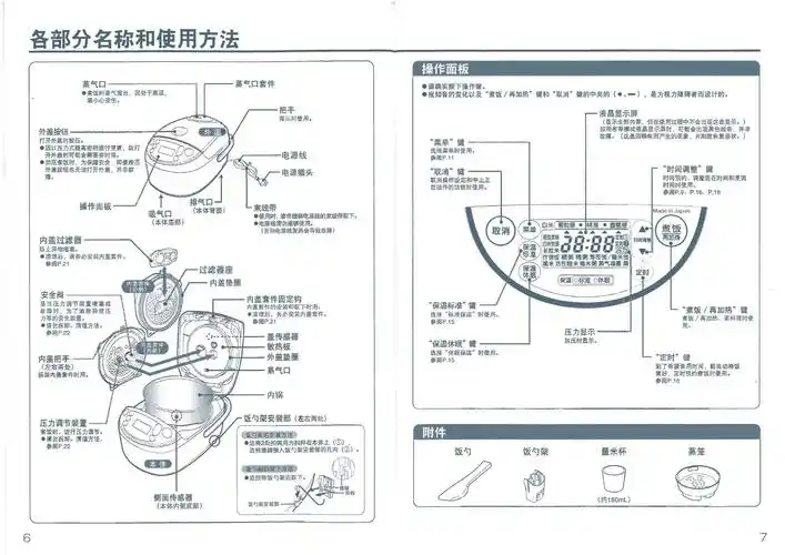 象印电饭煲np-nchc 说明书