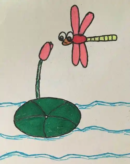 蜻蜓的简笔画 蜻蜓的简笔画怎么画最好看又简单