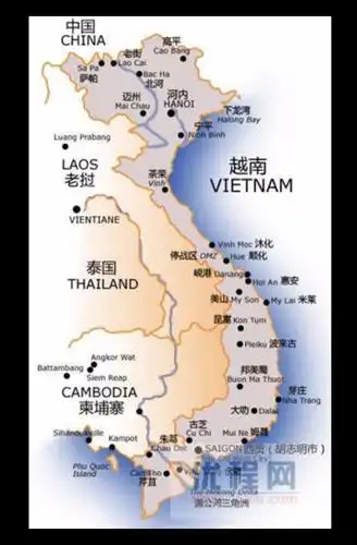 3.1961-1965越南南方战争态势图(中国官方资料)