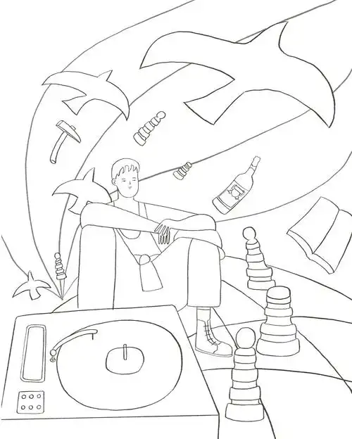 肖生克的救赎电影插画