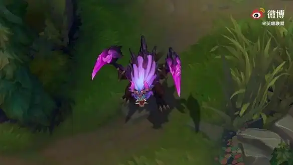 《lol》山海绘卷科加斯炫彩皮肤演示公布 色彩绚丽!