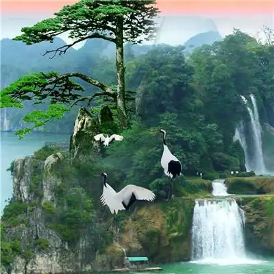 2023年最好旺财山水风景图片头像