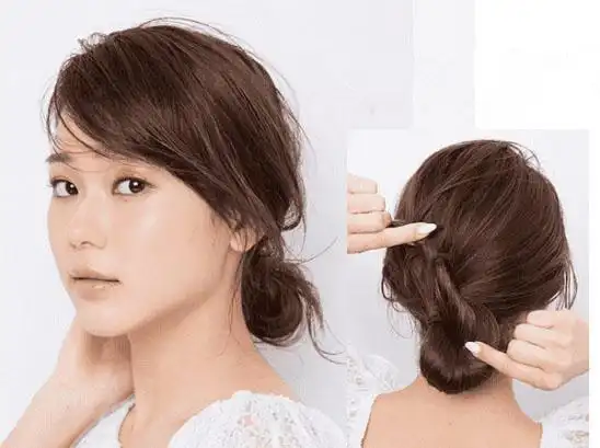 脸大怎么扎头发瘦脸还好看