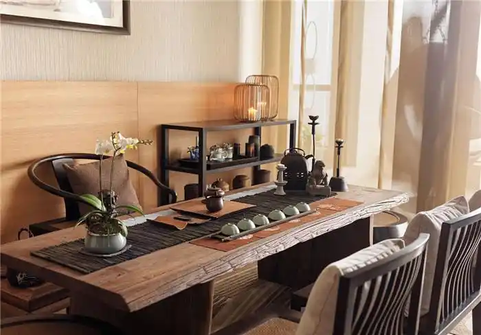 中式禅意私人会所茶室设计图