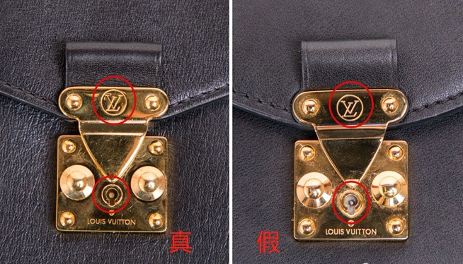 奢侈品鉴别:lv限量走秀款拼色邮差包真假鉴别,纯干货教你一眼鉴别邮差