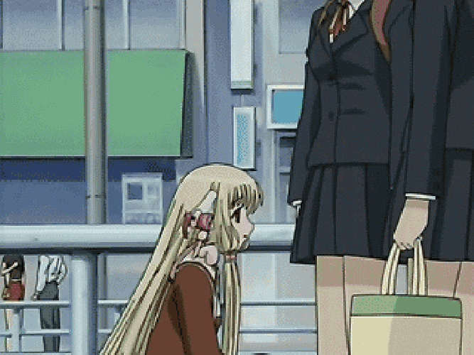 萌妹子搞笑掀裙子二次元gif动图_动态图_表情包下载_soogif