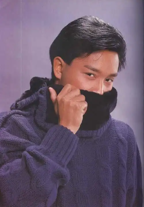 张国荣1985年演唱会写真