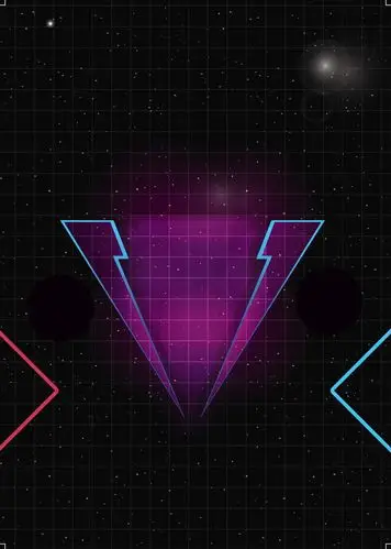 撞色简约时尚潮流海报背景素材