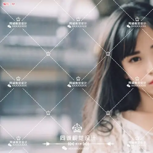 店铺全屏水印水印满屏水印平铺水印防盗透明水印制作微信水印39