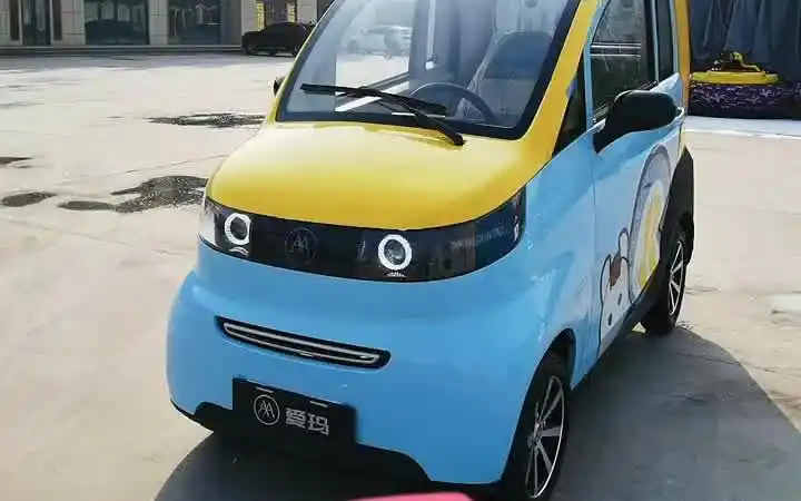 爱玛a520低速电动四轮居家代步买菜接娃再合适不过了,一万多的售价