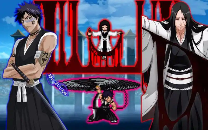 【mugen】桧佐木修兵&卯之花烈全技能动画(附人物下载)