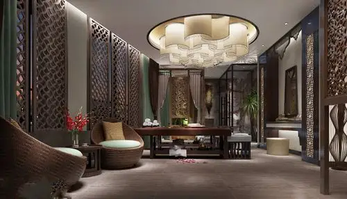 100平米中药店装修效果图