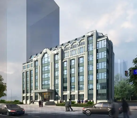 【作品案列】3d66专业室外 丨建筑外立面效果图