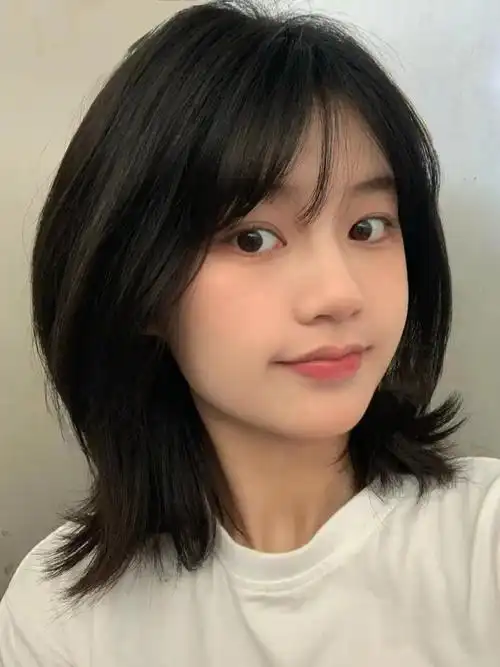 假发男女通用短发狼尾帅气鲻鱼头仿真日系中分刘海潮流网红全头套