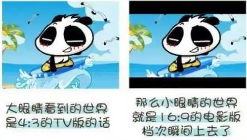 大眼和小眼到底有什么区别?