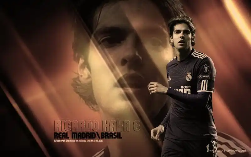 足球运动员中场米兰卡卡,高清图片,壁纸 - 酷酷桌面