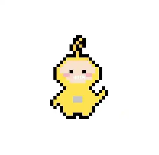 像素画天线宝宝拉拉01